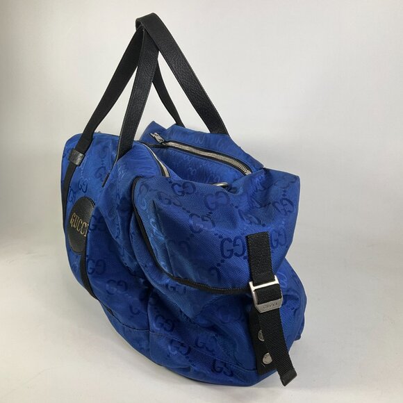 Gucci Off the Grid Duffle Bag GG Monogram Blue - Picture 2 of 16